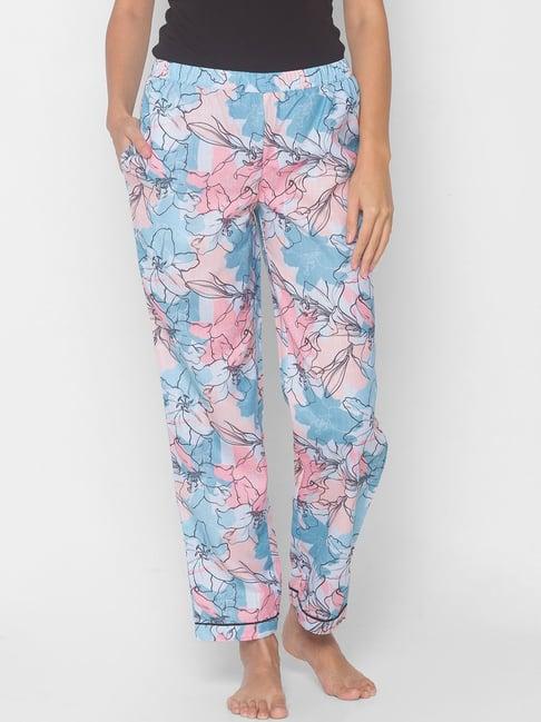 fashionrack blue abstract pyjamas with pocket