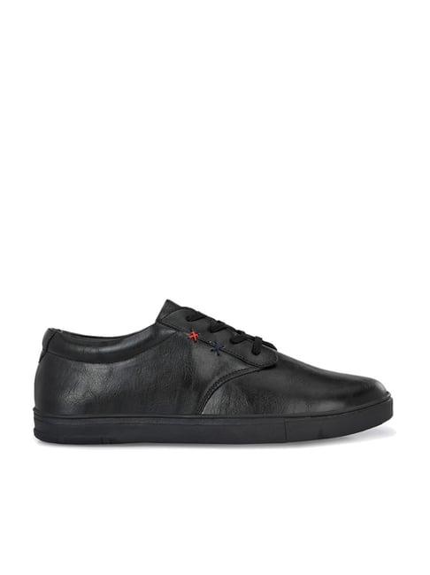 el paso men's black casual sneakers