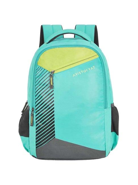 aristocrat 26 ltrs green medium backpack