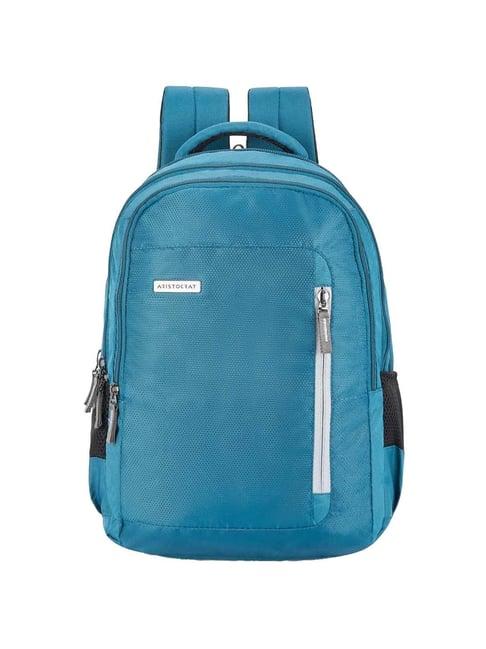 aristocrat 28.82 ltrs blue medium laptop backpack