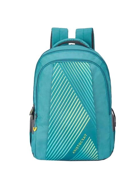 aristocrat 27 ltrs green medium backpack