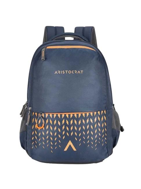 aristocrat 30 ltrs blue medium backpack