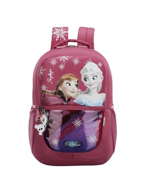 skybags frozen 30 ltrs pink small backpack