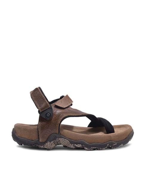 woodland men's camel toe ring sandals