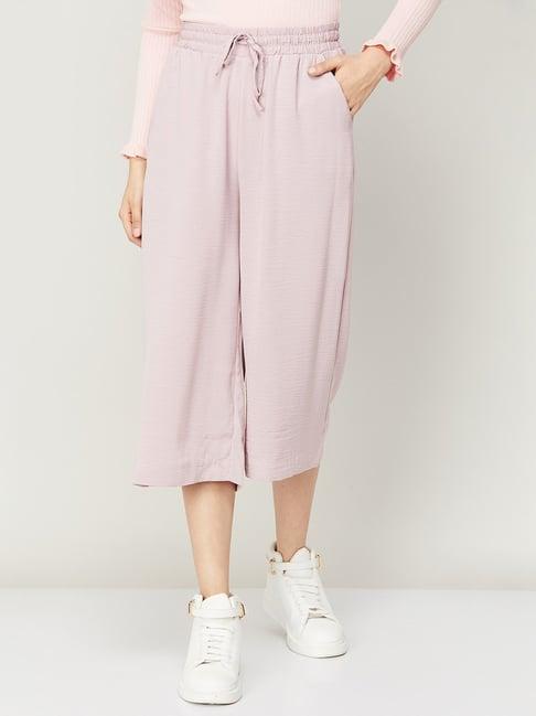 ginger by lifestyle pink mid rise pants