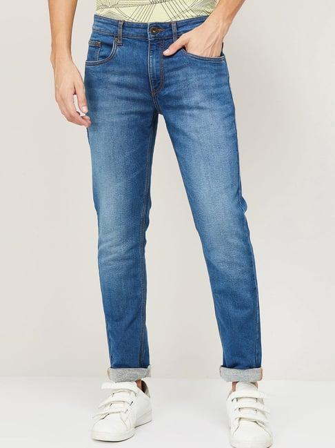 forca blue slim tapered fit jeans