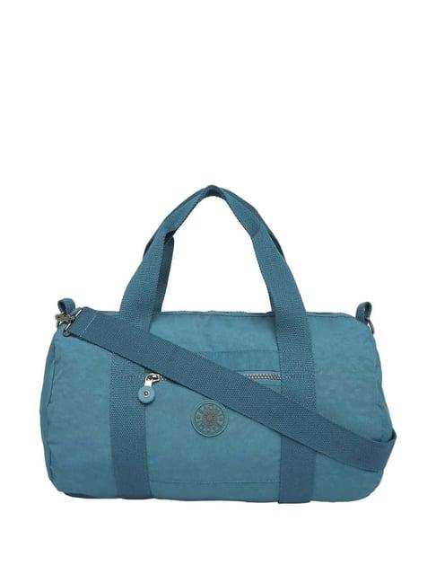 baomi blue medium duffle bag