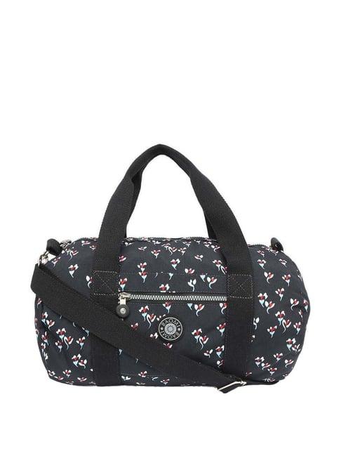 baomi black medium duffle bag