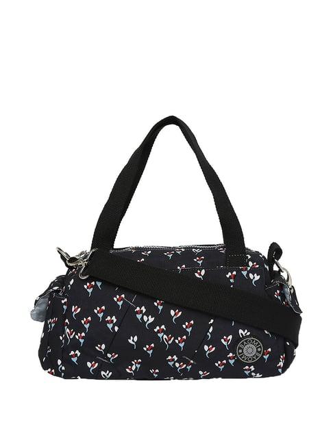 baomi black medium duffle bag