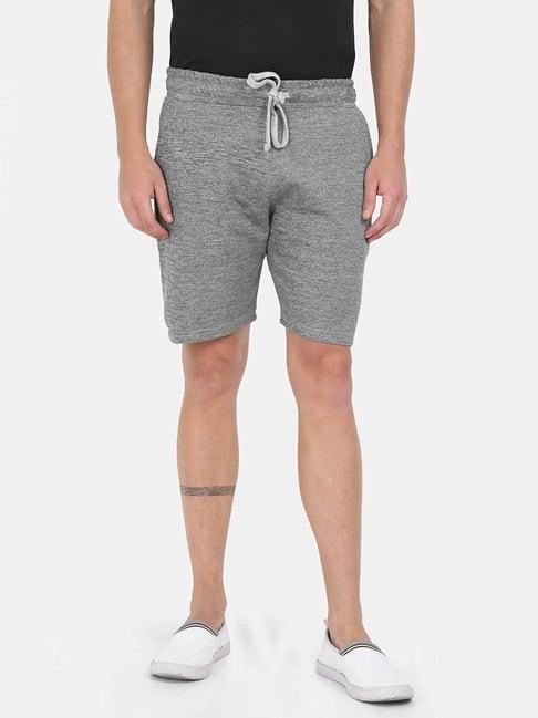 masculino latino grey regular fit plus size shorts