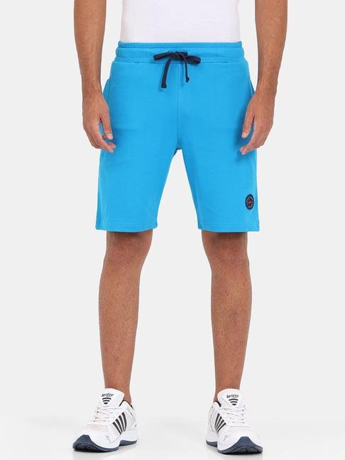 masculino latino blue regular fit shorts