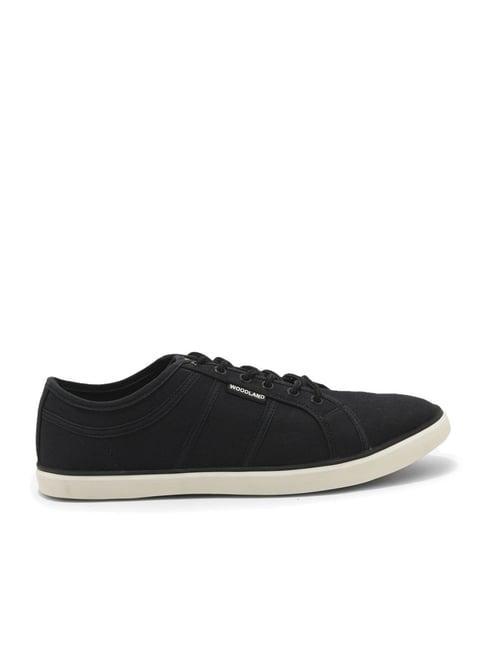 woodland men's black casual sneakers