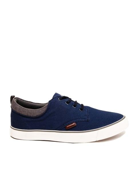 woodland men's navy casual sneakers