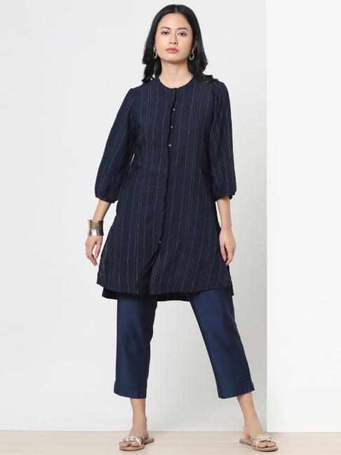 marigold lane navy regular fit tunic