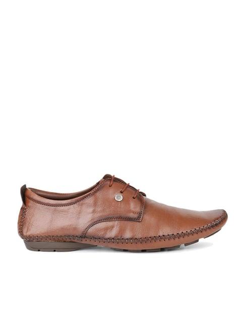 privo by inc.5 men's tan derby shoes