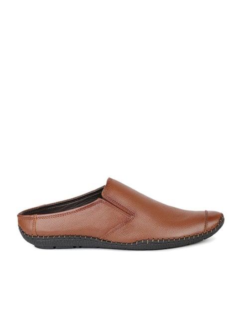 privo by inc.5 men's tan mule shoes