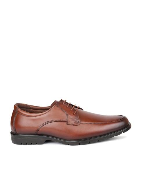 privo by inc.5 men's brown derby shoes