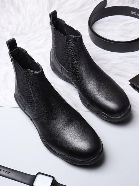 ezok men's black chelsea boots