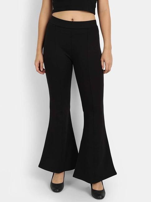 broadstar black high rise pants