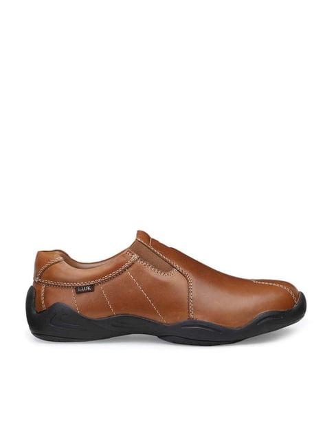 ezok men's tan casual loafers