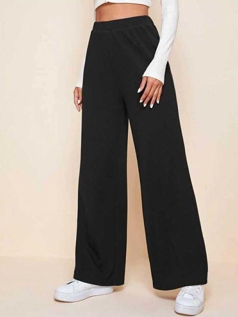 broadstar black high rise pants