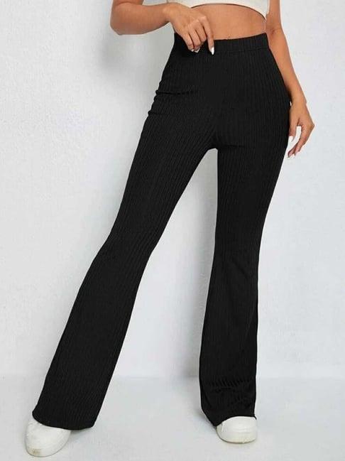 broadstar black striped pants