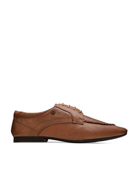 ezok men's brown derby shoes