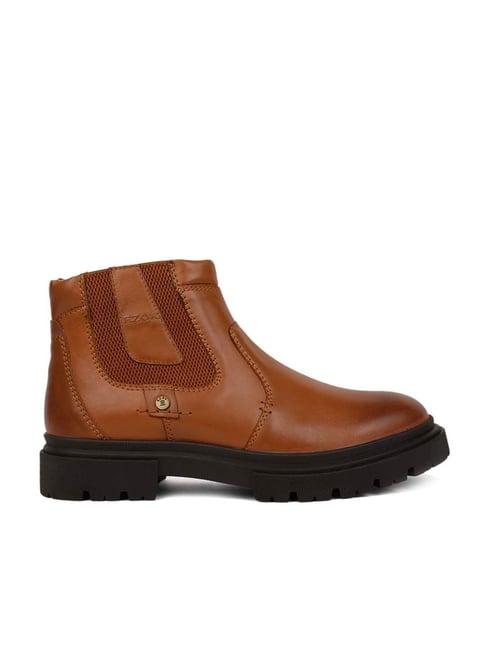 ezok men's tan chelsea boots