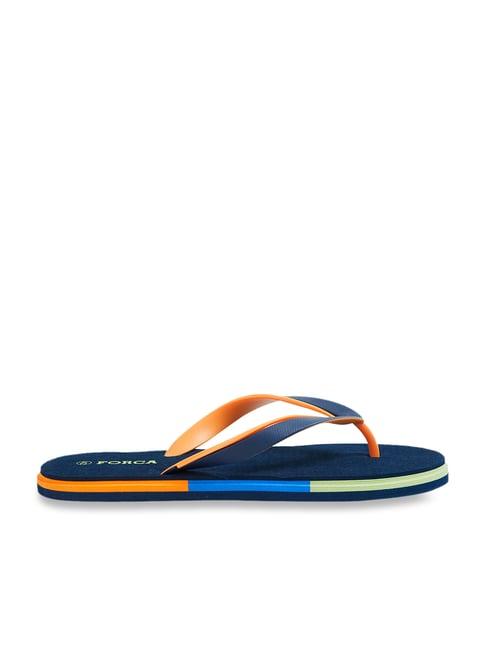 forca by lifestyle men's navy flip flops