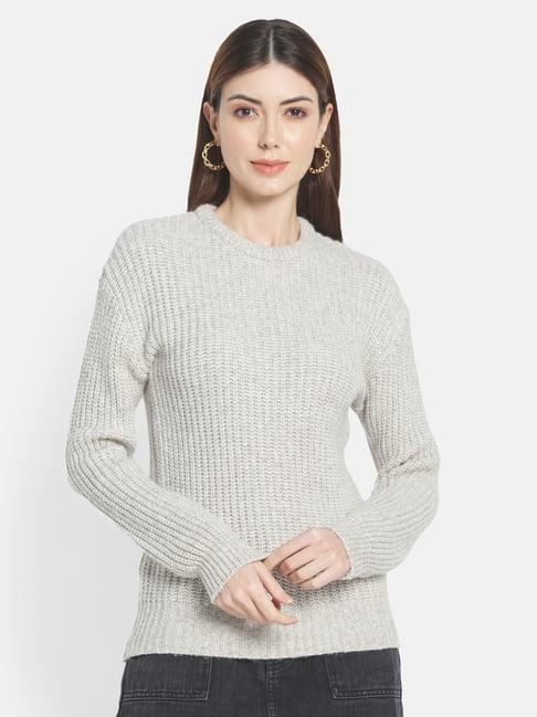 mettle grey regular fit pullover