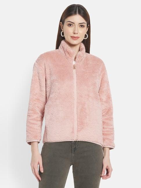 mettle pink regular fit sweatshirt