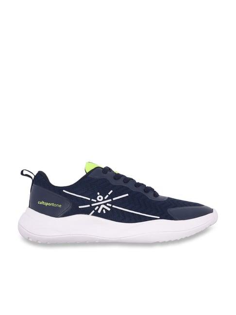 cultsportone men's lope navy running shoes