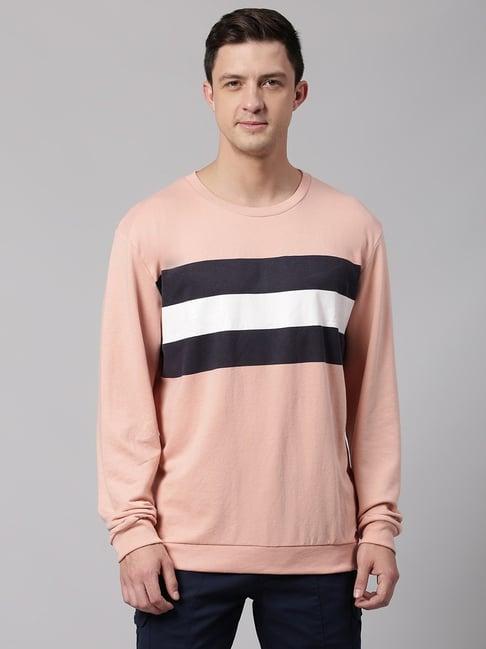 dennis lingo multi regular fit striped sweatshirts