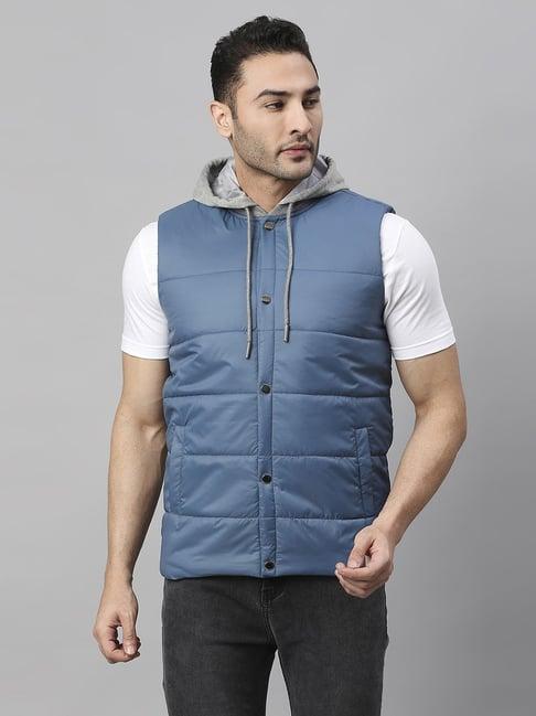 dennis lingo multi regular fit colour block hooded jackets