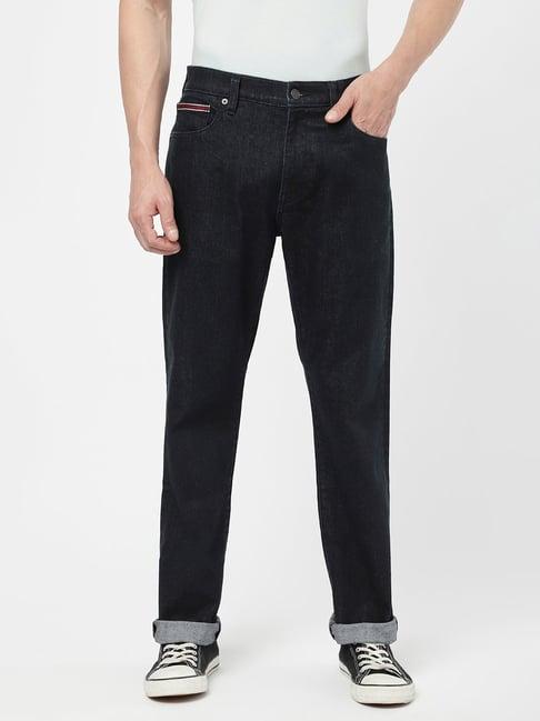 passion navy regular fit lightly washed jeans