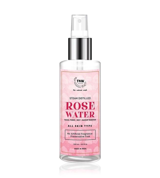 tnw-the natural wash steam distilled rose water - 200 ml