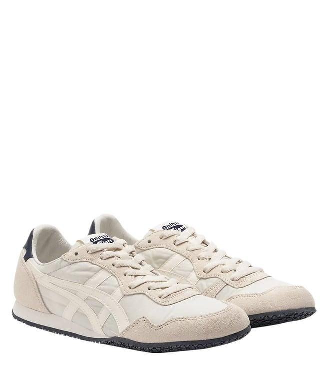 onitsuka tiger men's serrano oatmeal & cream sneakers