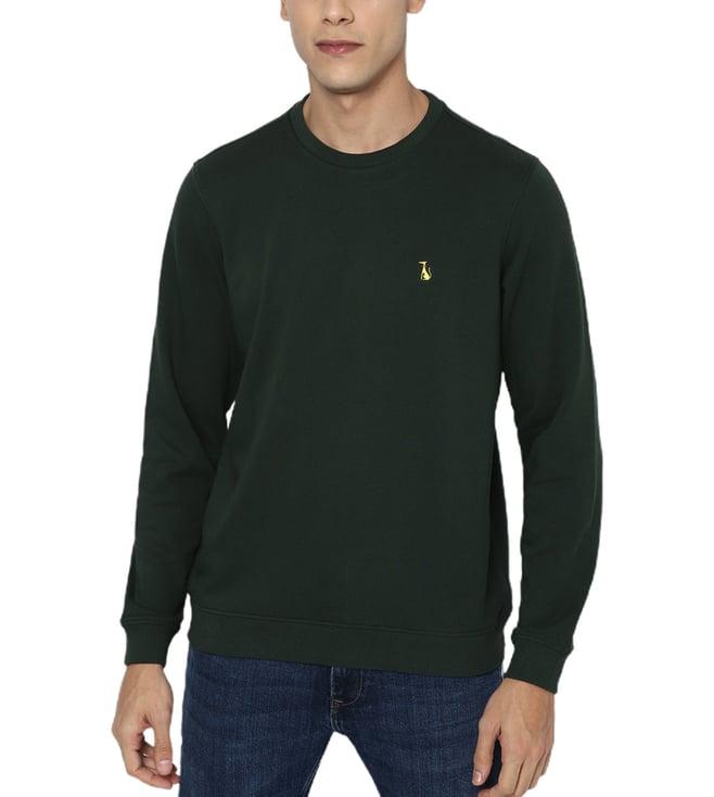 simon carter london green regular fit sweatshirt