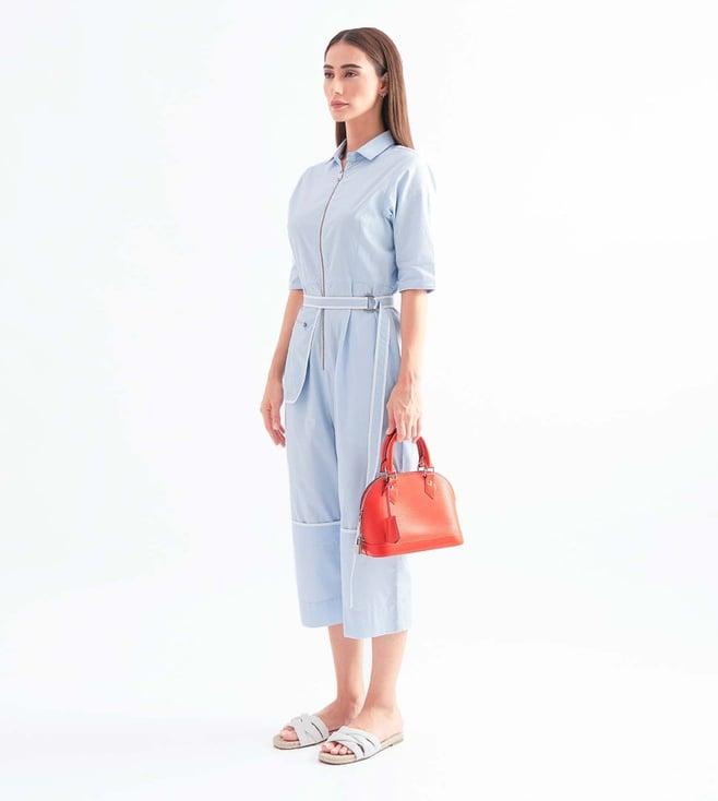 notebook sky blue the leandra jumpsuit