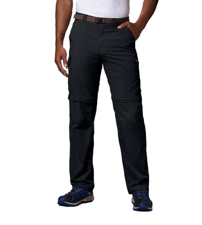 columbia black silver ridge convertible pants