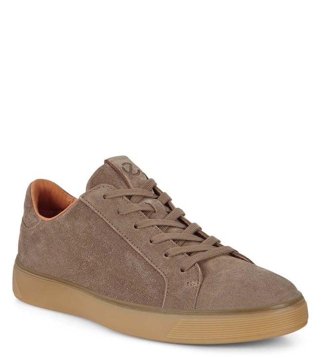 ecco men's street tray navajo brown sneakers