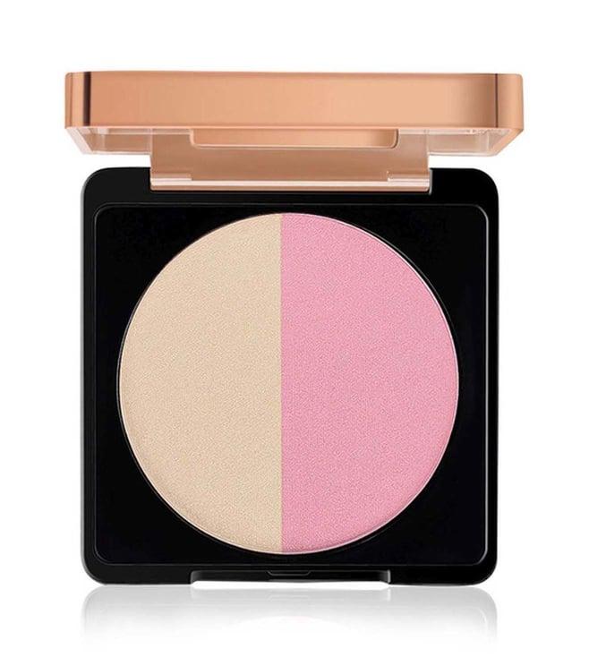 myglamm blush highlighter duo - sweet lustre - 9 gm