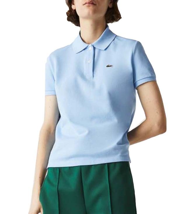 lacoste blue regular fit polo t-shirt