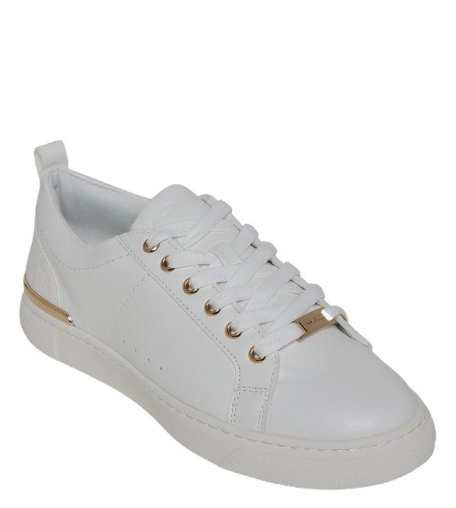 aldo women's dilathielle100 white sneakers