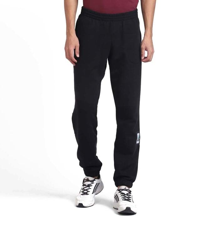 adidas originals black loose fit joggers