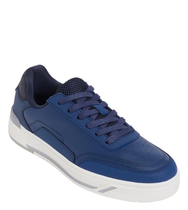 aldo men's bridus blue sneakers