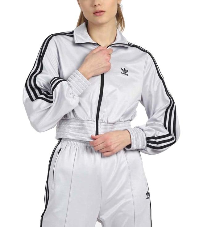 adidas originals silver stripes regular fit sweatshirt