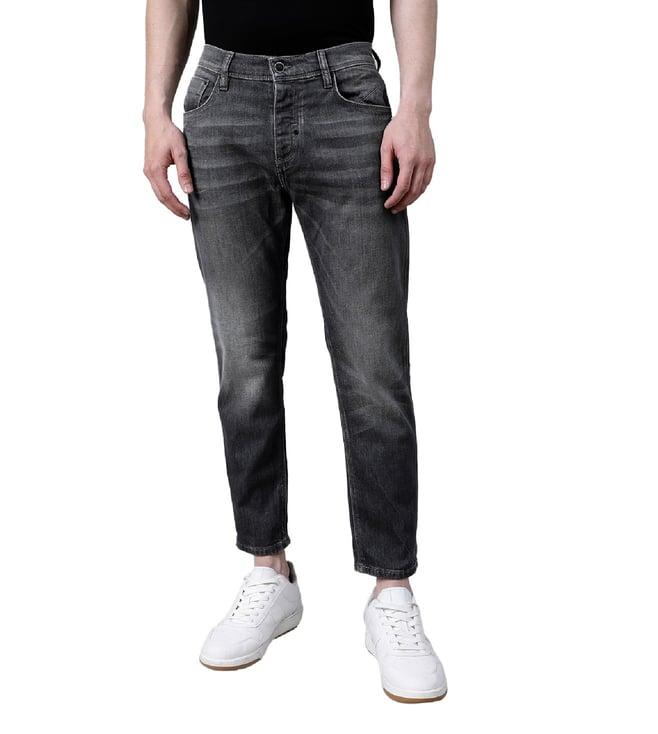 antony morato argon skinny steel grey 9001 mid rise jeans