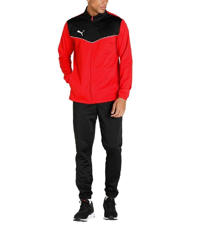 puma multi individual rise slim fit tracksuit