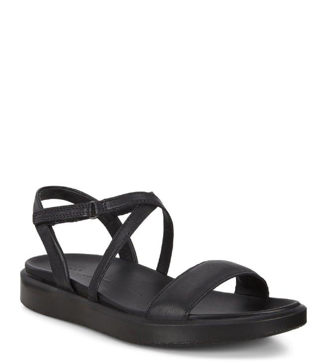 ecco women's flowt lx black sandals